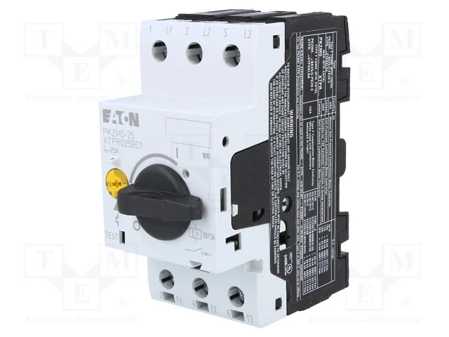 Disjuntor de Motor, 12,5kw, 220÷690vac, para Trilho Din, Ip20