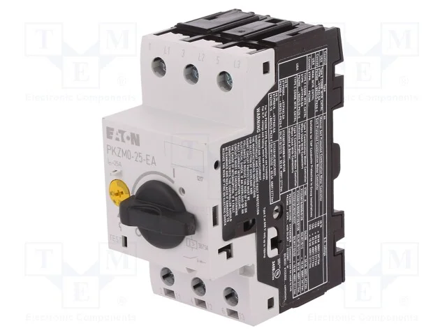 Disjuntor de Motor, 12,5kw, 220÷690vac, para Trilho Din, Ip20