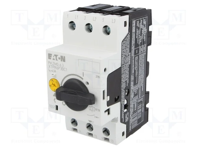 Disjuntor de Motor, 2,2kw, 220÷690vac, para Trilho Din, Ip20