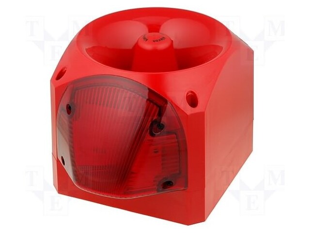 Sinalizador: Sonoro- Fônico, 10÷60vdc, Sirene,Luz com Flash