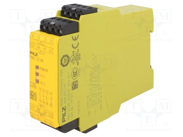 Módulo: Relé de Segurança, Pnoz X2.8p, Uten: 24vac, Uten: 24vdc
