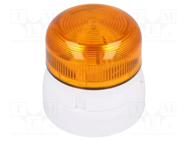 Sinalizador: Luminoso, Luz com Flash, Branca, Flashguard, Ip65