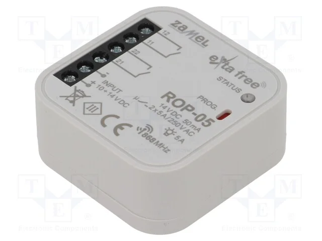 Receptor, Exta Free, em Caixa de Jun&ccedil;&atilde;o, 10&divide;14vdc, No X2, Ip20