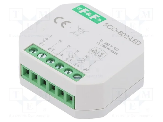 Dimmer, em Lata de Instala&ccedil;&atilde;o, 230vac, 1,3a, -25&divide;50c, Led, 150w