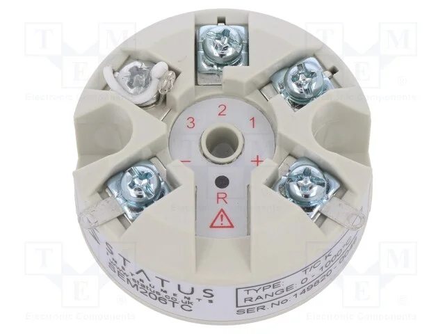 Indutor: de Temperatura, 12÷30vdc, Out 1: 4÷20ma, -40÷85c