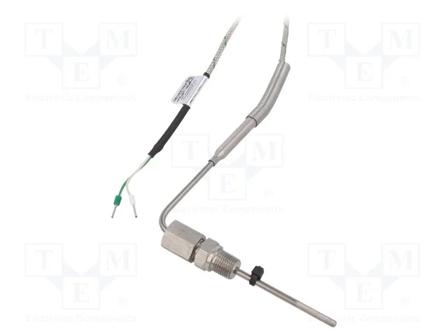 Sensor: temperatura, termopar K, Isolamento: fibr.