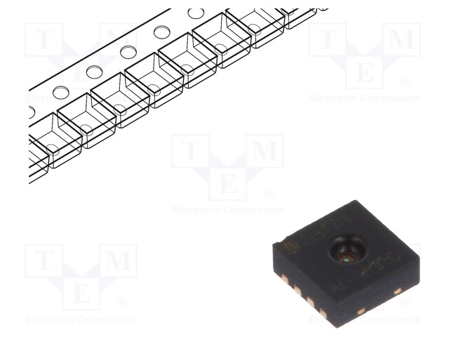 Sensor: Temperatura e Humidade, 0÷100%Rh, -40÷125c, 2,4÷5,5vdc