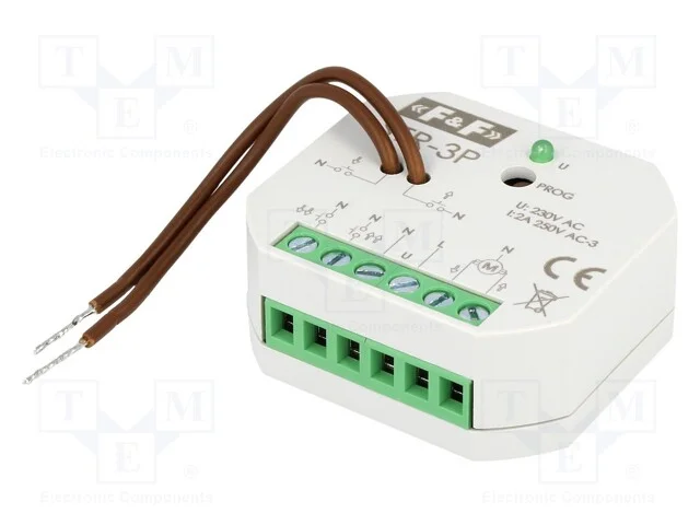 Controlador de estores exter, em lata de instala&ccedil;.