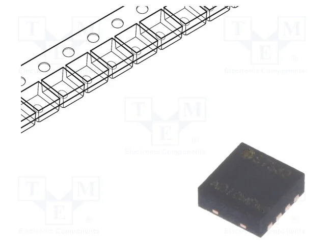 Sensor: Temperatura, 2,4÷5,5vdc, Propriedades: Aec-Q100, Dfn8, Sts