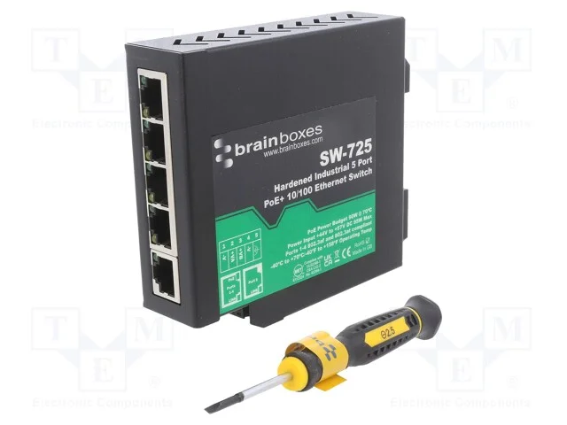 Switch Ethernet, não gerido, Número de portos: 5,.