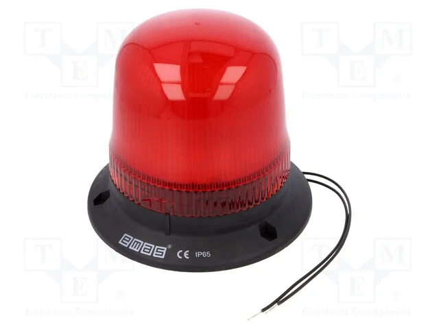 Sinalizador: Luminoso, Vermelho, It, 12÷24vdc, 12÷24vac, 3,4w