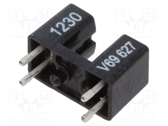 Sensor: Acoplador Óptico, Larg.Ranhuras: 2,8mm, 70v
