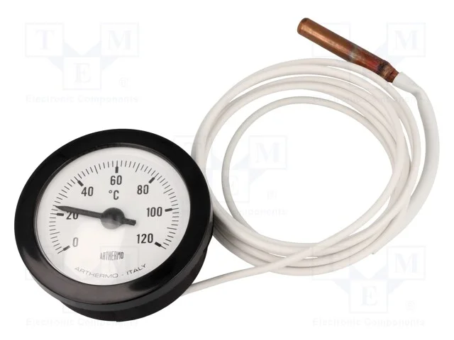 Sensor: termómetro com coluna capilar, Dim.ext: 5.