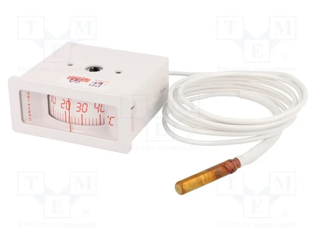 Sensor: termómetro com coluna capilar, Dim.ext: 5.
