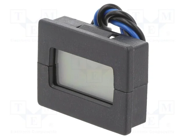 Contador: Electrónico, Lcd, Impulsos, 999999, Ip40, Alt.Mon.1: 6mm