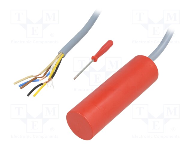 Sensor: Capacitivo, Cobertura: 4÷12mm, 230vac, Out: Spdt, Vc12