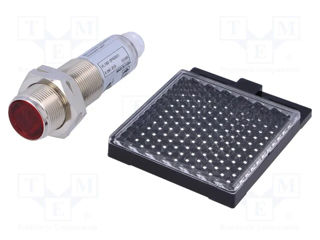 Sensor: Fotoeléctrico, Cobertura: 0,05÷7m, Pnp, Dark-On,Light-On