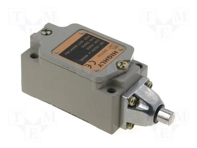 Interruptor Extremo, Haste 9mm, No + Nc, 10a, Max.250vac, M20