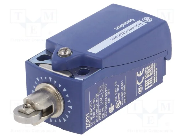Interruptor Extremo, Rolo de Metal 11,6mm, No + Nc, 10a, Pg11