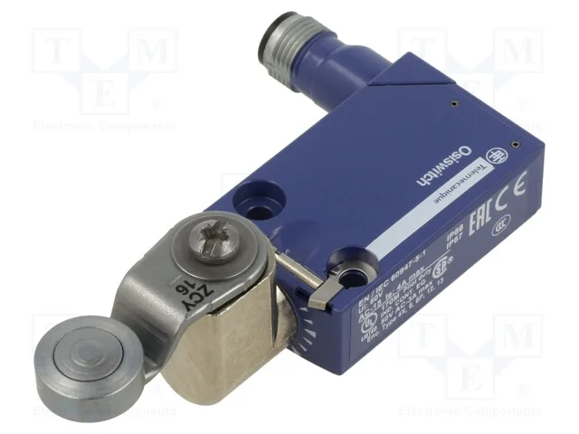 Interruptor Extremo, Alavanca R 34,4mm, Rolo de Metal 16mm