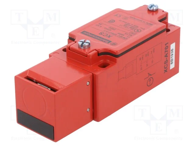Interruptor de Segurança: de Chave, Xcsa, Nc X2 + No, Ip67, Metal