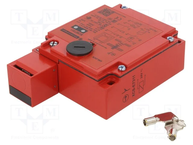 Interruptor de Segurança: de Bloqueio, Xcse, Nc + No, Ip67, Metal