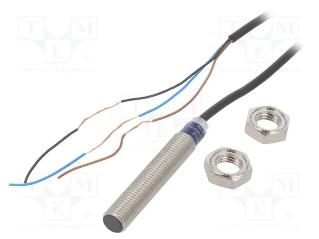 Sensor: Indutivo, Out: Npn / No, 0&divide;2,5mm, 12&divide;24vdc, M8, Ip68, 200ma