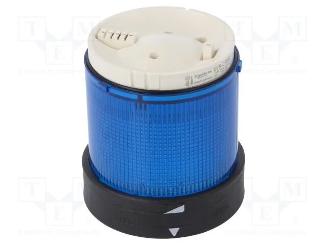 Sinalizador: Luminoso, Led, Azul, 24vdc, 24vac, Ip65, 70mm