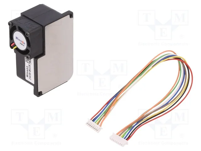 Sensor: Part&iacute;culas, Utrabalho: 4,9&divide;5,1v, -10&divide;50c