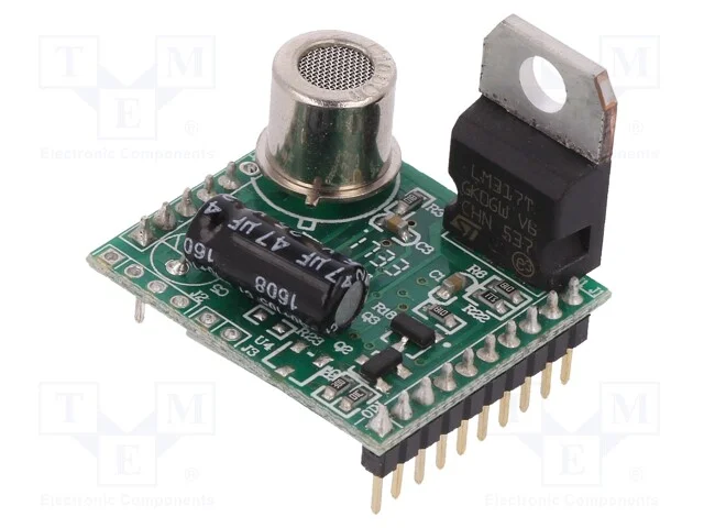 Sensor: G&aacute;s, Metano (Ch4), Escala: 1-25% Lel