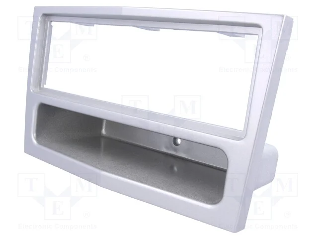 Moldura do rádio, Opel, 1 DIN, matt-chrom