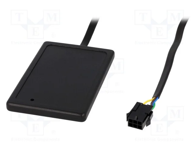 Leitor RFID, 7&divide;32V, 1-wire, antena, 54x85x7mm, pr.