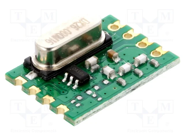 M&oacute;dulo: Rf, Transmissor Fm, Ook, 240&divide;480mhz, 1,8&divide;3,6vdc, 13dbm, Smd