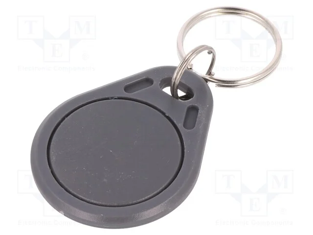 Porta-chaves RFID, ISO 11784/5,T5577, pl&aacute;stico, c.