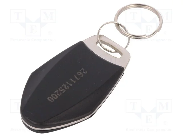Porta-chaves RFID, ISO/IEC14443-3-A,NTAG2, metal,.