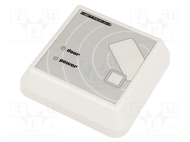Leitor Rfid, 8&divide;16v, 1-Wire, Antena, 82x82x22mm, Branca, 125khz