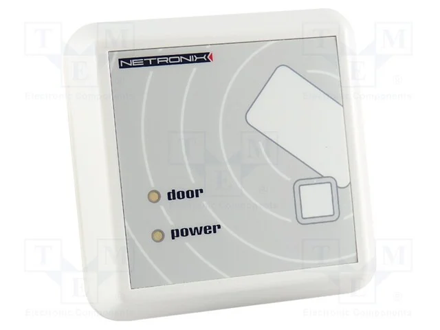 Leitor Rfid, 48v, Ethernet, 82x82x22mm, Branca, 13,56mhz, Out: Rel&eacute;