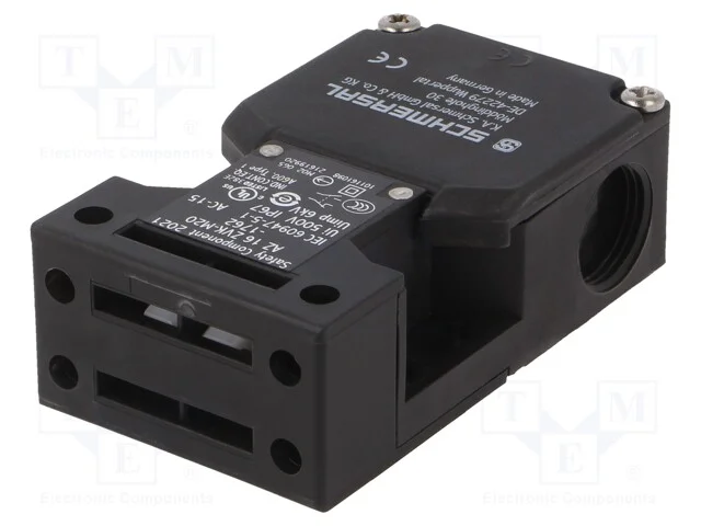 Interruptor de Segurança: de Chave, Az 16, Nc + No, Ip67, Preta