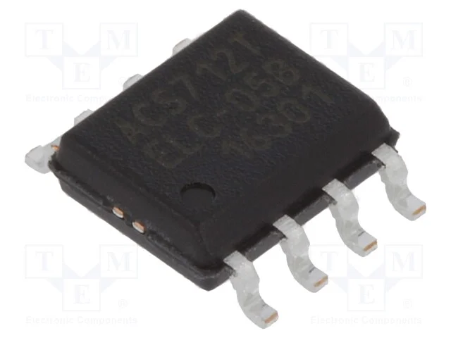 Sensor: Corrente, So8, Uten: 4,5÷5,5vdc, +5a, Temp: -40÷85c