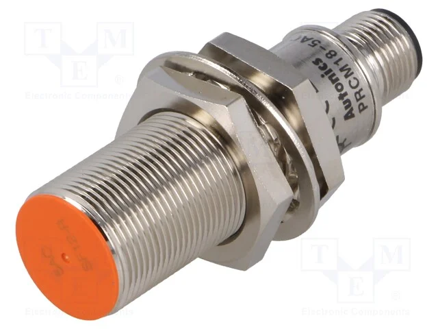 Sensor: Indutivo, Cobertura: 0&divide;5mm, 85&divide;264vac, Out: 2-Fios Nc, M18