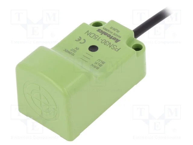Sensor: Indutivo, 0&divide;15mm, Npn / No, Uten: 10&divide;30vdc, 200ma, Cabo 2m