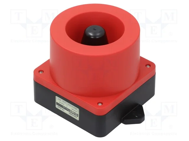 Sinalizador: sonoro, sirene, 10÷30VDC, 115dB, QWH.