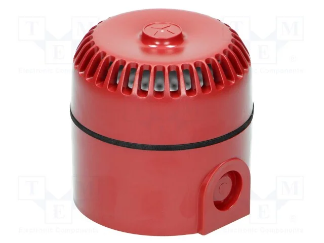 Sinalizador: sonoro, sirene, 9&divide;28VDC, 102dB, RoLP.