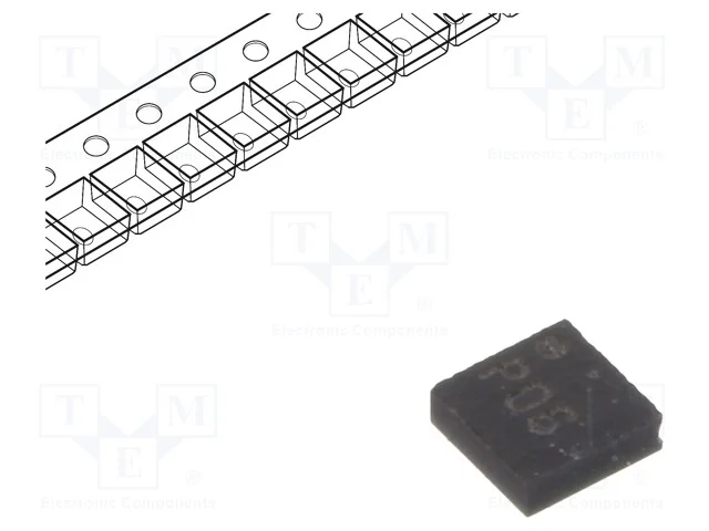 Sensor: campo magn&eacute;tico, 1,7&divide;5,5VDC,3VDC, 10Hz, -.