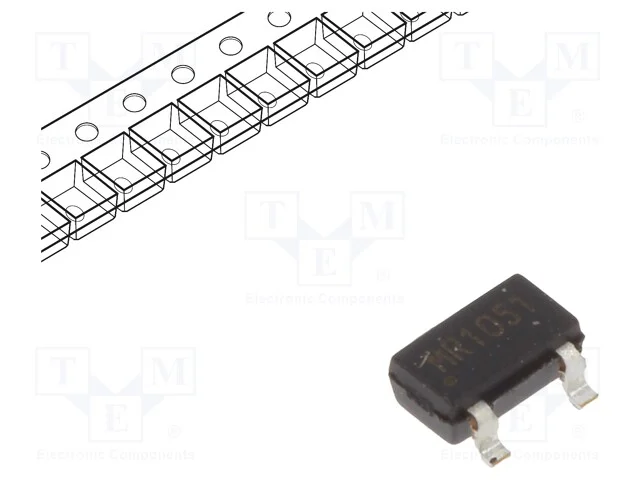 Sensor: Campo Magn&eacute;tico, 1,7&divide;5,5vdc,3vdc, 2,5khz, -40&divide;85c, Pcb