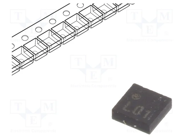 Sensor: Campo Magn&eacute;tico, 1,7&divide;5,5vdc,3vdc, 2hz, -40&divide;85c, Lga4, Pcb