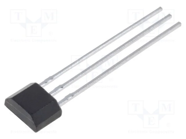 Sensor: Halla, unipolar, TO92, 45÷205Gs, Uten: 3÷.