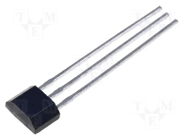 Sensor: Halla, unipolar, TO92, 25÷260Gs, Uten: 2,.
