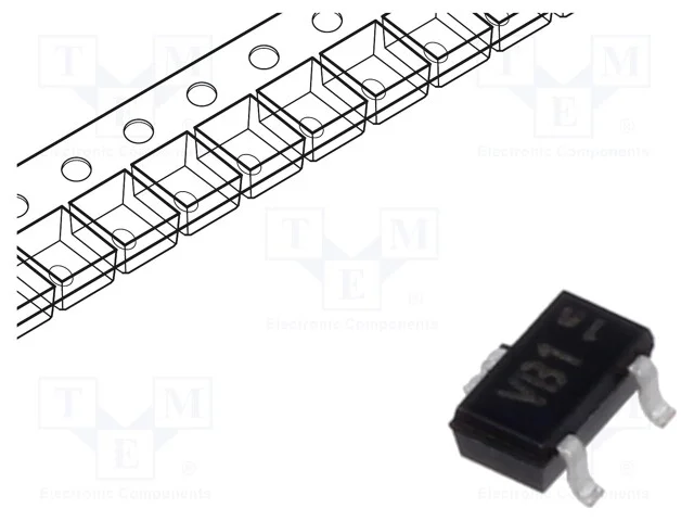 Sensor: Halla, SC59, 4,7÷13,9mT, Uten: 2,7÷18VDC,.
