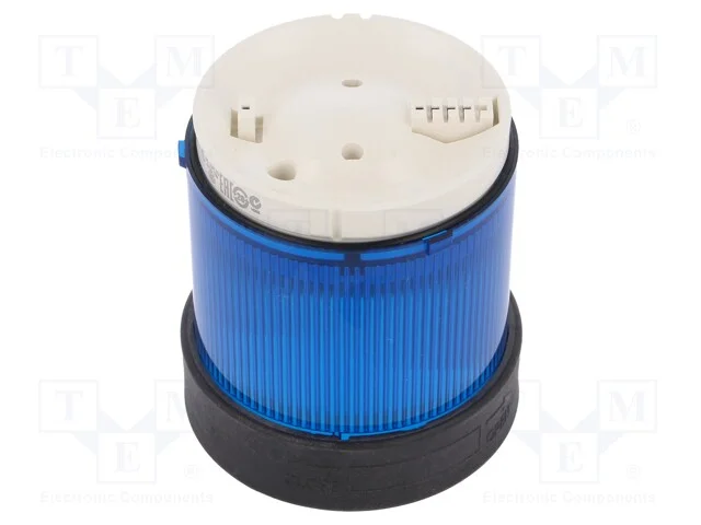 Sinalizador: Luminoso, Led, Azul, 24vdc, 24vac, Ip65, 70mm